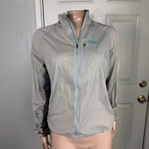 Outdoor Research Women's Jacket Small Lightweight Full zip Nylon Cycling VV24